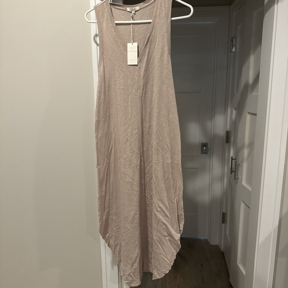 Z Supply dress slub mini dress, size small